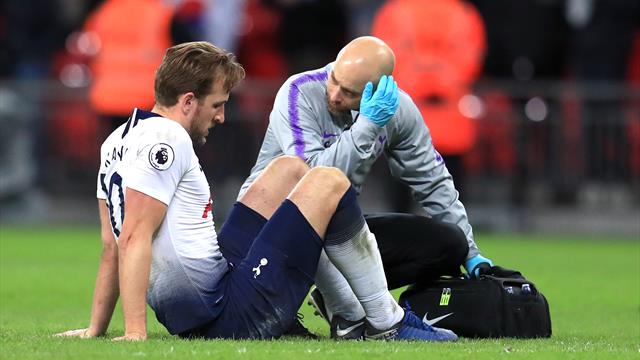 Tottenham face anxious wait to discover extent of Harry Kane ankle injury