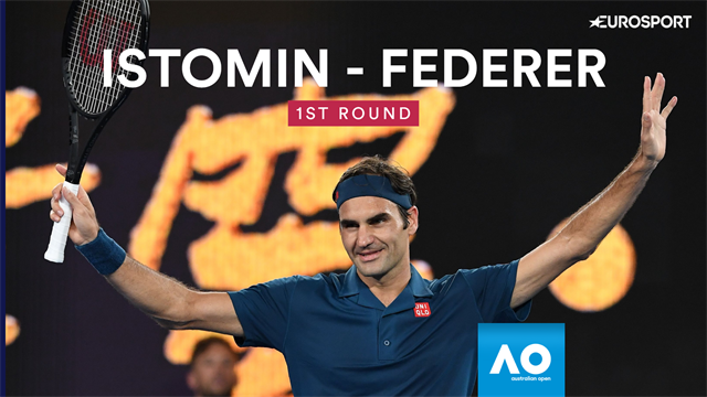 Open Australia 2019: Cómodo debut de Federer ante Istomin Open Australia 2019: Cómodo debut de Federer ante Istomin