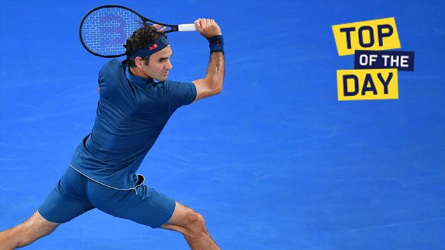 Top-5-Punkte des Tages: Federers feines Händchen, de Minaurs Kracher Top-5-Punkte des Tages: Federers feines Händchen, de Minaurs Kracher