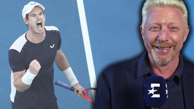 Becker's Day: "Unglaubliche Show von Murray" Becker's Day: "Unglaubliche Show von Murray"