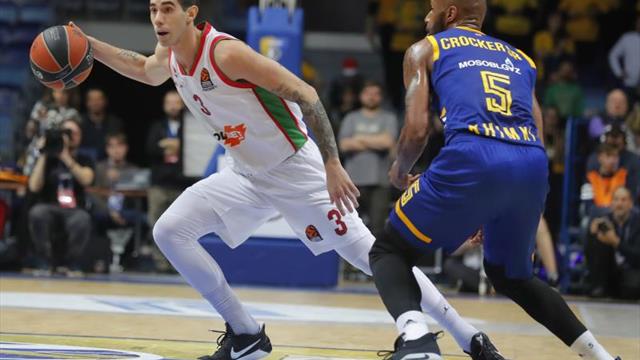 Luca Vildoza, mejor jugador latinoamericano de la 16ª jornada