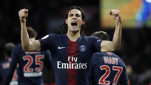 Cavani afirma que el PSG es "cada vez más sólido"