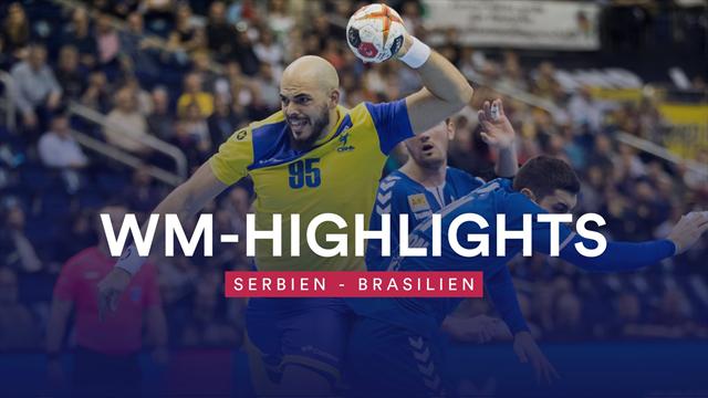 Brasilien verteidigt Führung gegen Serbien mit Zähnen und Klauen Brasilien verteidigt Führung gegen Serbien mit Zähnen und Klauen