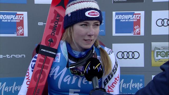 Shiffrin froh über Sieg am Kronplatz: "Perfekte Unterlage, um aggresiv zu sein" Shiffrin froh über Sieg am Kronplatz: "Perfekte Unterlage, um aggresiv zu sein"