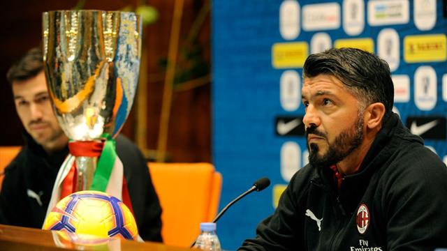 Gattuso: "Higuain? Lo faccio giocare perché lo vedo bene. Non mi sembra un grande attore"