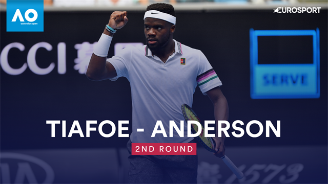 Highlights: Hier wirft Tiafoe Anderson raus Highlights: Hier wirft Tiafoe Anderson raus