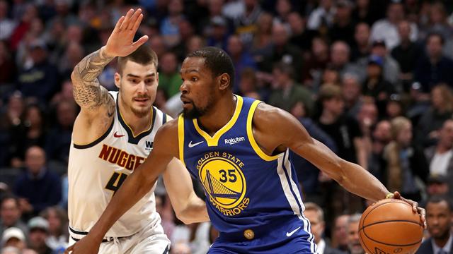 Durant énervé contre les journalistes : "Je n'ai rien à voir avec les Knicks" Durant énervé contre les journalistes : "Je n'ai rien à voir avec les Knicks"