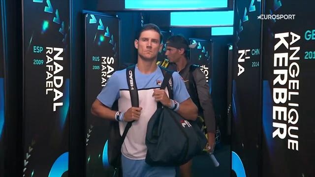 Open Australia 2019: La última superstición de Rafa Nadal antes de entrar a la pista Open Australia 2019: La última superstición de Rafa Nadal antes de entrar a la pista