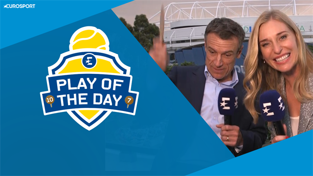 Play of the Day: 'If you're going to break a racket, break it properly!' Play of the Day: 'If you're going to break a racket, break it properly!'