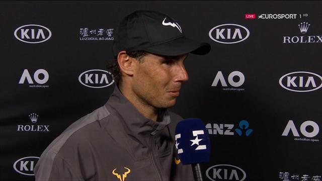 Open Australia 2019, Nadal: "Sé que he jugado bien, pero no puedo comparar" Open Australia 2019, Nadal: "Sé que he jugado bien, pero no puedo comparar"