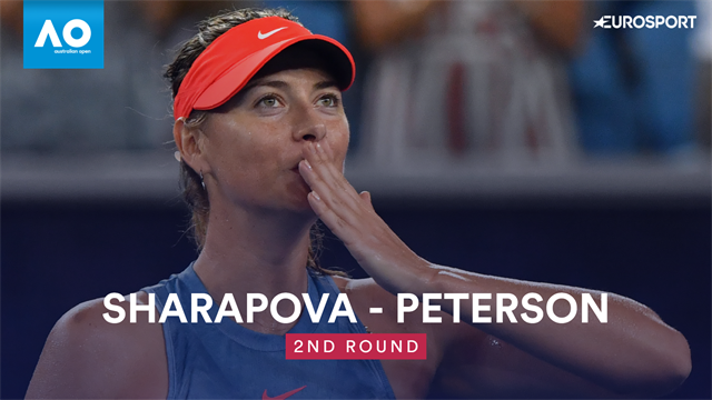 Open Australia 2019, Sharapova-Peterson: Vídeo resumen del partido Open Australia 2019, Sharapova-Peterson: Vídeo resumen del partido