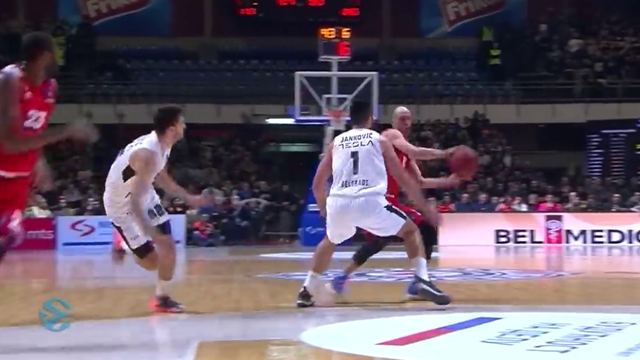 Highlights: Partizan NIS Belgrado-AS Monaco 68-72 Highlights: Partizan NIS Belgrado-AS Monaco 68-72