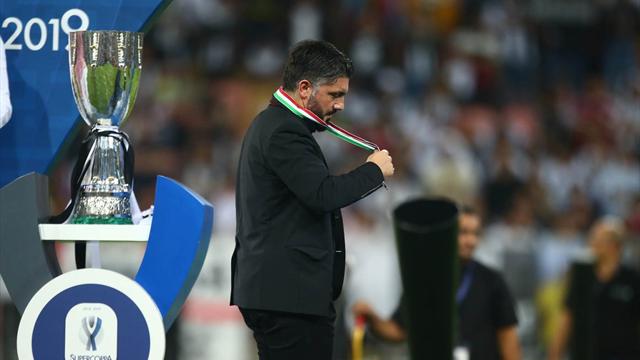Gattuso: "Juve squadrone, certe cose non le capisco"; "Higuain? Aveva 38.5 di febbre"