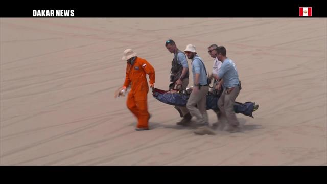 Dakar News: Crash for Gache causes retirement Dakar News: Crash for Gache causes retirement