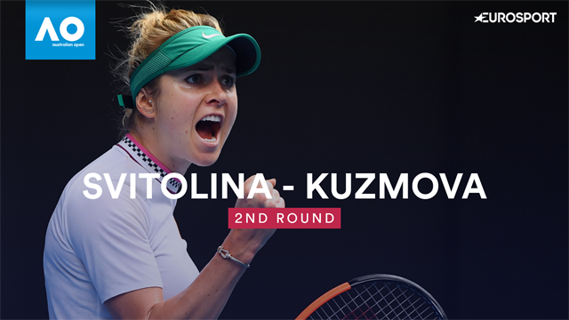 Open Australia 2019: Viktória Kužmová-Elina Svitolina, vídeo resumen del partido Open Australia 2019: Viktória Kužmová-Elina Svitolina, vídeo resumen del partido