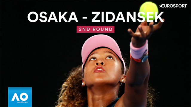 Australian Open: Osaka-Zidansek 6-2 6-4, gli highlights Australian Open: Osaka-Zidansek 6-2 6-4, gli highlights
