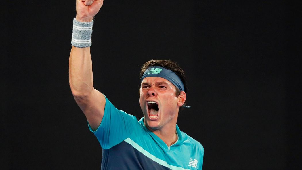 Risultati immagini per milos raonic 2019