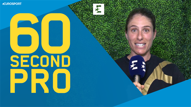 60 Second Pro: Johanna Konta's top tips on dealing with extreme heat 60 Second Pro: Johanna Konta's top tips on dealing with extreme heat
