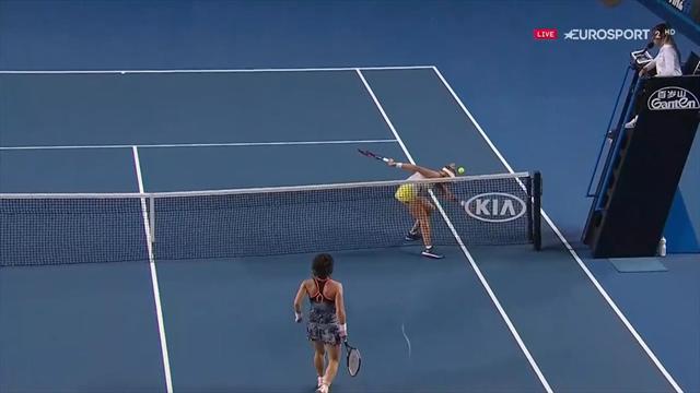 Open Australia 2019: ¡Increíble resto de Carla Suárez! La bola volvió a su campo Open Australia 2019: ¡Increíble resto de Carla Suárez! La bola volvió a su campo