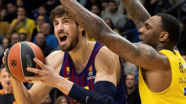 Euroliga, Maccabi-Barcelona: Frenazo en seco (99-83)