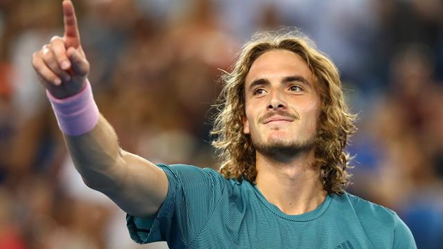 Tsitsipas underlines his promise with four-set win over Basilashvili to reach fourth round