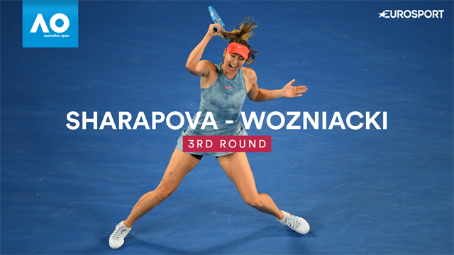 Main gauche, cadence folle, prise de risque : Sharapova a tout tenté pour sortir Wozniacki Main gauche, cadence folle, prise de risque : Sharapova a tout tenté pour sortir Wozniacki