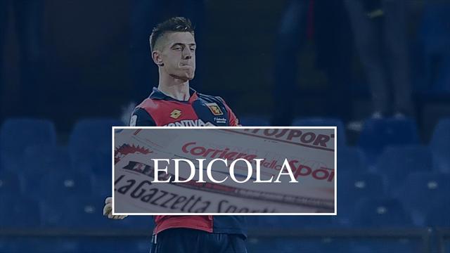 Edicola: Higuain e Piatek muovono mercato e milioni, l'Inter tratta il rinnovo con Skriniar