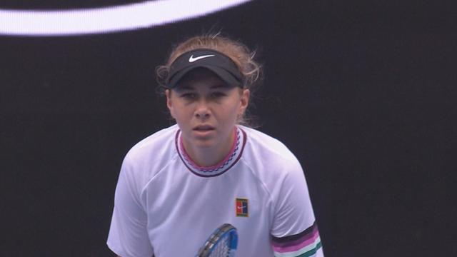 Anisimova springs upset, knocks out 11th-seed Sabalenka Anisimova springs upset, knocks out 11th-seed Sabalenka