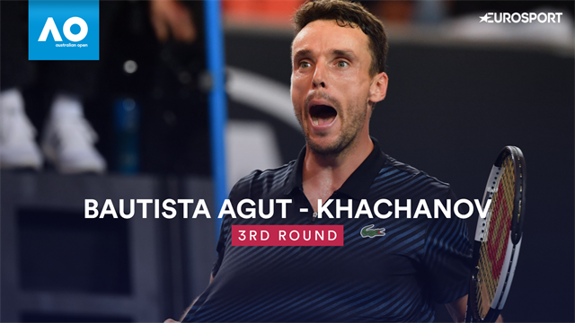 Bautista Agut fait tomber Khachanov : Les temps forts du match Bautista Agut fait tomber Khachanov : Les temps forts du match