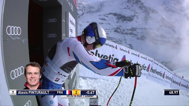 Pinturault secures podium in Wengen Pinturault secures podium in Wengen