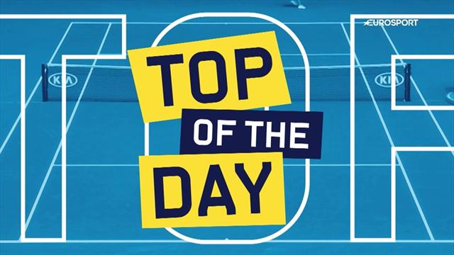 Top 5 des Tages: Djokovic gleich zweimal vernascht Top 5 des Tages: Djokovic gleich zweimal vernascht