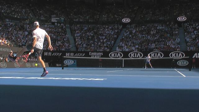 Shapovalov pulls off totally unnecessary tweener against Djokovic Shapovalov pulls off totally unnecessary tweener against Djokovic