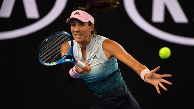 Open Australia 2019: Maestría táctica de Muguruza, de lado a lado y subida para volear cortado Open Australia 2019: Maestría táctica de Muguruza, de lado a lado y subida para volear cortado