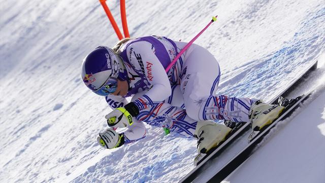 De l'intensité mais trop de fautes : il faudra attendre pour retrouver la grande Lindsey Vonn De l'intensité mais trop de fautes : il faudra attendre pour retrouver la grande Lindsey Vonn