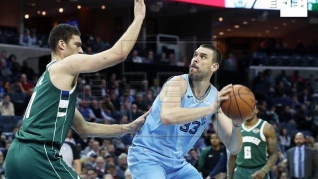 El doble-doble de Marc Gasol se quedó sin recompensa