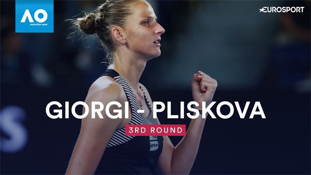 Open Australia 2019, Giorgi - Pliskova: Vídeo resumen del partido Open Australia 2019, Giorgi - Pliskova: Vídeo resumen del partido