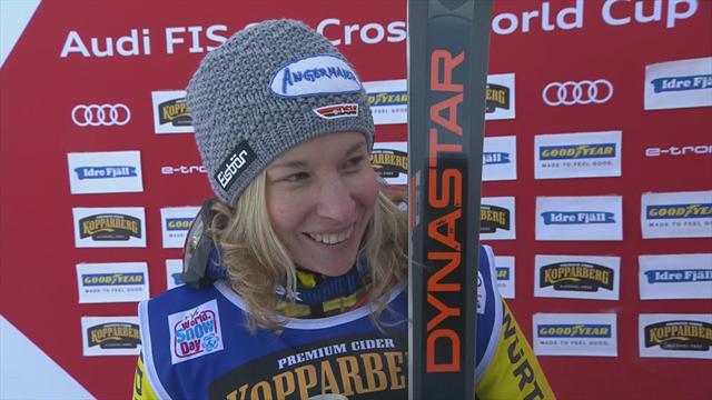 Heidi Zacher - 'Last year I got injured here, so to come back with a win... I'm so happy!' Heidi Zacher - 'Last year I got injured here, so to come back with a win... I'm so happy!'