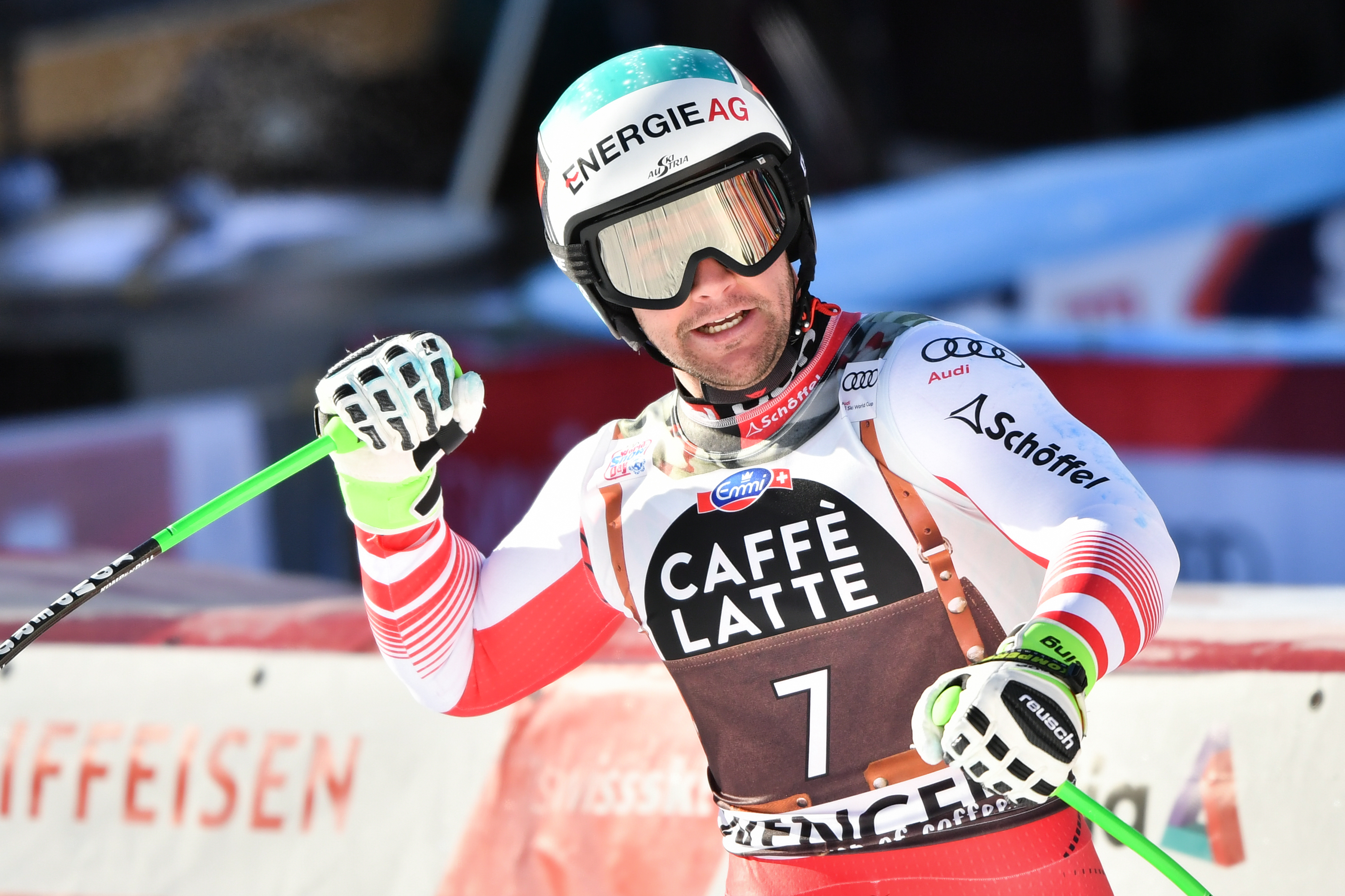 Vincent Kriechmayr gewinnt Abfahrtsklassiker in Wengen