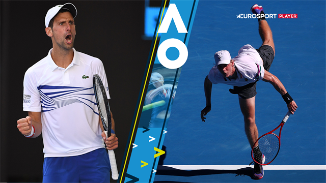 Highlights: Djokovic tromler videre i Australian Open Highlights: Djokovic tromler videre i Australian Open