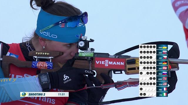 Highlights: France clinch victory in women's relay in Ruhpolding Highlights: France clinch victory in women's relay in Ruhpolding