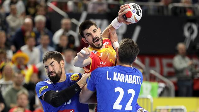 Mundial de balonmano, Francia-España: Derrota dolorosa que aleja a los Hispanos de semis (33-30)