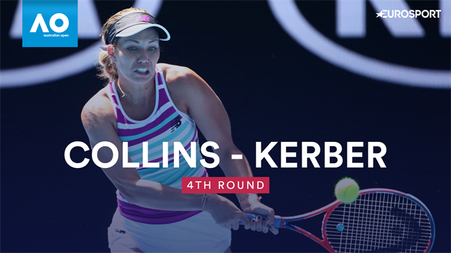 Australian Open: Collins-Kerber 6-0 6-2, gli highlights Australian Open: Collins-Kerber 6-0 6-2, gli highlights