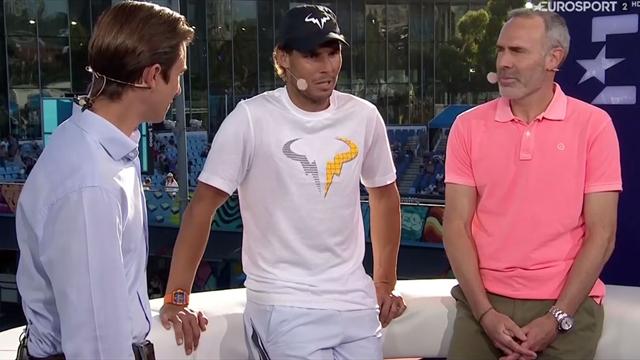Rafa Nadal, en Eurosport, sobre su evolución en saque y juego: "No puedes ir en contra del tenis" Rafa Nadal, en Eurosport, sobre su evolución en saque y juego: "No puedes ir en contra del tenis"