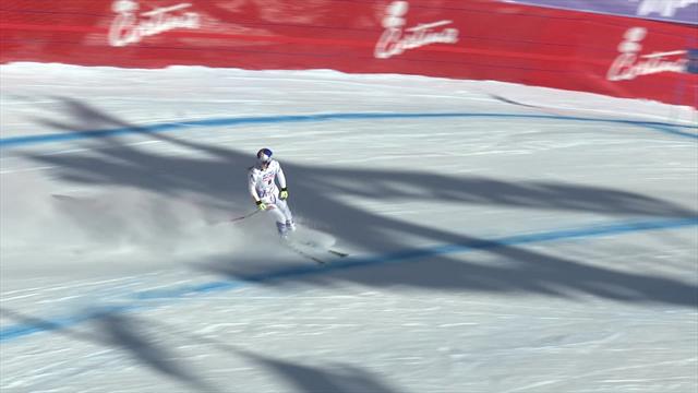 Une sortie de piste pour boucler un week-end moyen : Vonn rêvait sans doute d'un meilleur retour Une sortie de piste pour boucler un week-end moyen : Vonn rêvait sans doute d'un meilleur retour