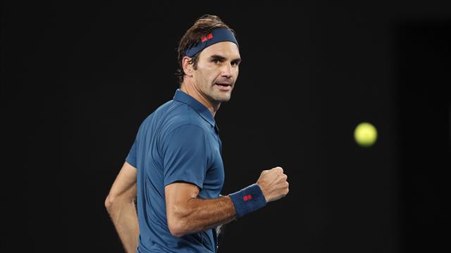 Federer signe une reprise en dents de scie