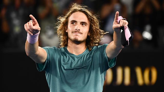 Brilliant Tsitsipas makes history as Greek shocks Federer to reach quarter-finals