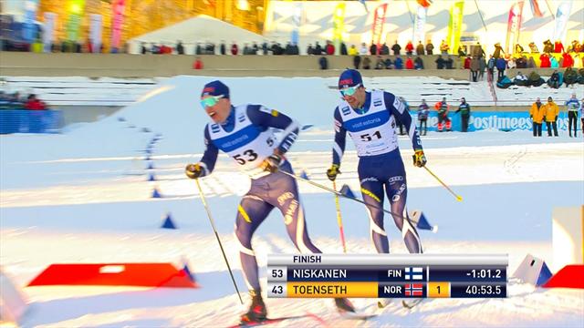 Niskanen vince la 15 km a tecnica classica di Otepaa Niskanen vince la 15 km a tecnica classica di Otepaa