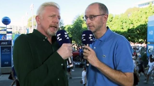 Becker: "Tsitsipas ist nach Zverev der Beste der Young Guns" Becker: "Tsitsipas ist nach Zverev der Beste der Young Guns"