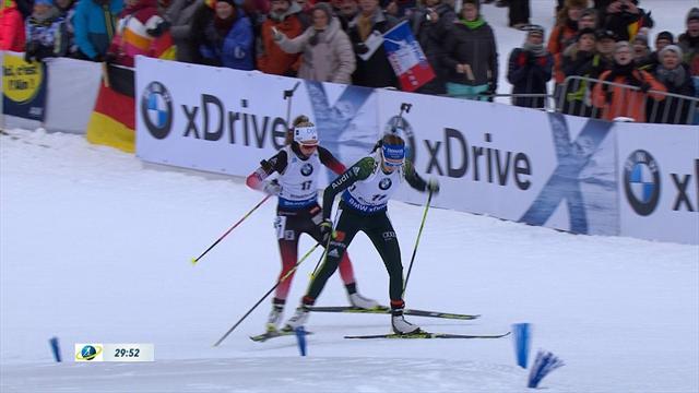 Highlights: Preuss clinches maiden win in Ruhpolding Highlights: Preuss clinches maiden win in Ruhpolding
