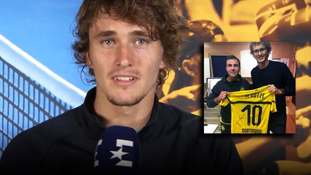 Zverev im Instagram-Interview: Das verbindet ihn mit Mario Götze Zverev im Instagram-Interview: Das verbindet ihn mit Mario Götze